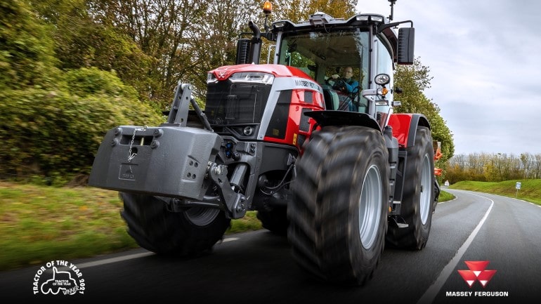 Трактор Massey Ferguson 8S.265 получил звание «Трактор 2021 года»